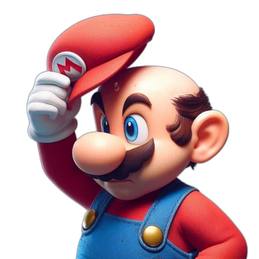 face, hat, staff, weapon transparent PNG cut-out