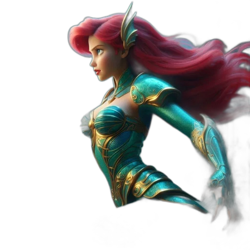 concept art, fantasy art, 3d render, comic book art transparent PNG cut-out