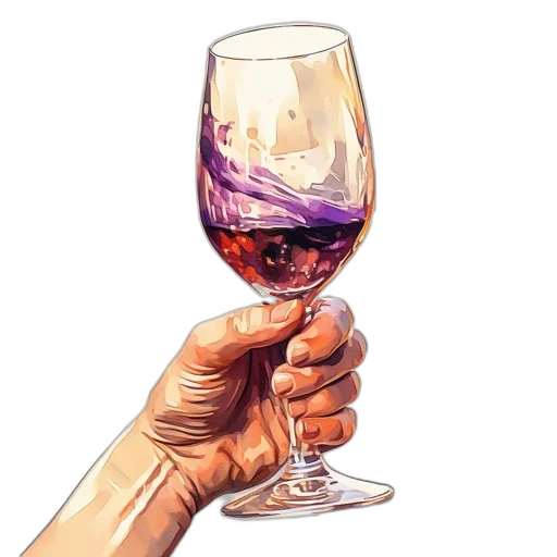 bottle, food, oil painting, photorealistic transparent PNG cut-out