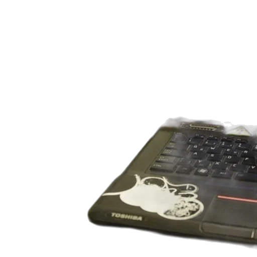 weapon, 3d render, laptop, sticker transparent PNG cut-out