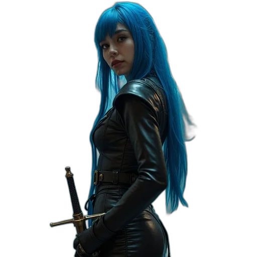 staff, weapon, sword, jacket transparent PNG cut-out
