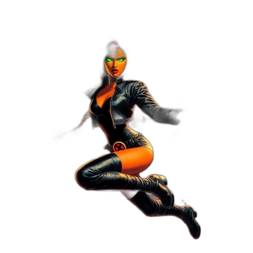 weapon, robot, mask, jacket transparent PNG cut-out