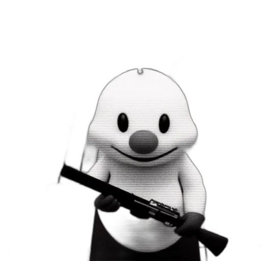 weapon, staff, robot, animal transparent PNG cut-out