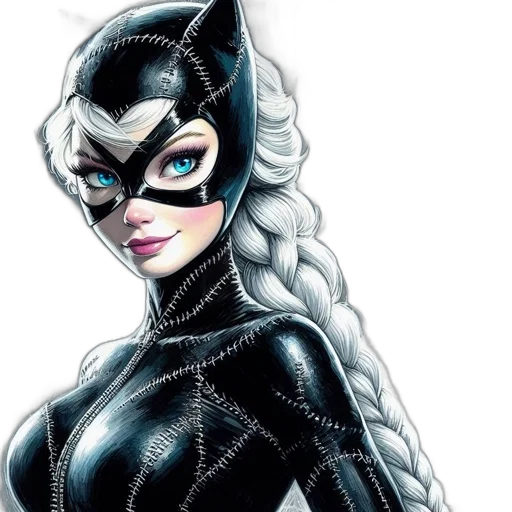 comic book art, concept art, cartoon, fantasy art transparent PNG cut-out