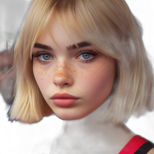 face, hair, mask, robot transparent PNG cut-out
