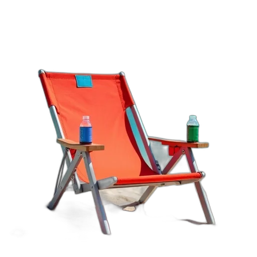furniture, umbrella, bottle, 3d render transparent PNG cut-out