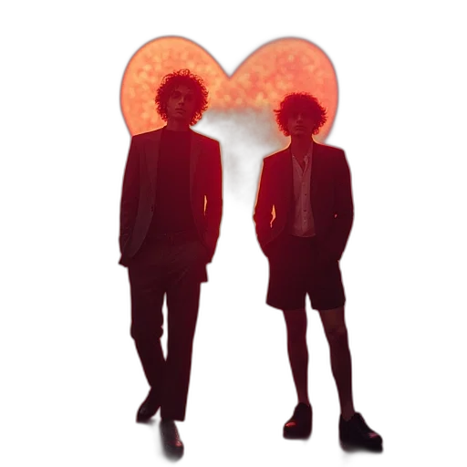 jacket, concept art, 3d render, red transparent PNG cut-out