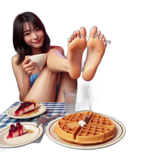 food, shoes, robot, photorealistic transparent PNG cut-out