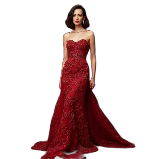 dress, red, actress, winona transparent PNG cut-out