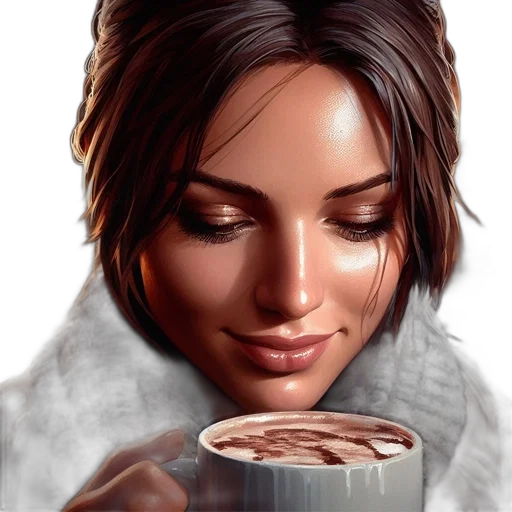 face, photorealistic, oil painting, fantasy art transparent PNG cut-out