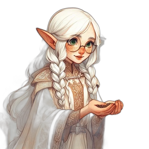 staff, dragon, dress, fantasy art transparent PNG cut-out
