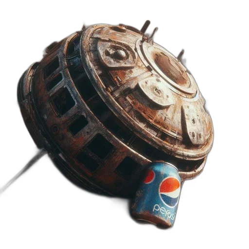 bottle, robot, weapon, food transparent PNG cut-out