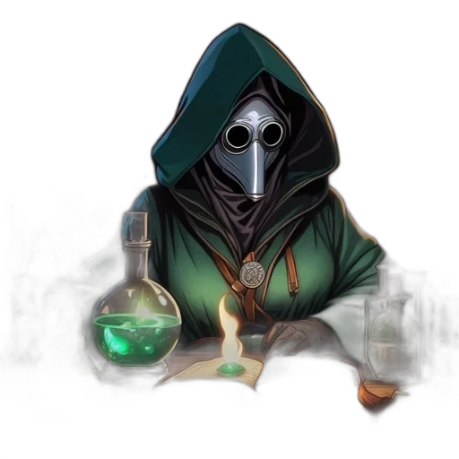 mask, staff, jewelry, concept art transparent PNG cut-out