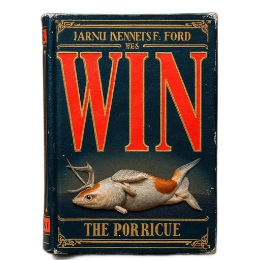 underwater, cover, book, win transparent PNG cut-out