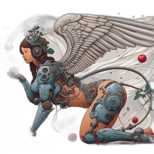 concept art, fantasy art, comic book art, outer space transparent PNG cut-out