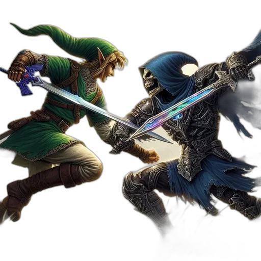 sword, concept art, fantasy art, green transparent PNG cut-out
