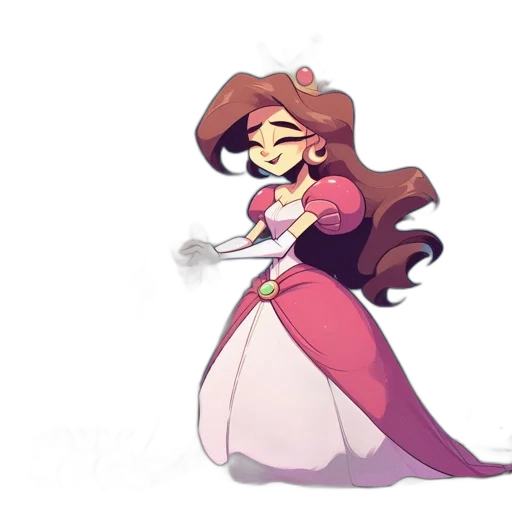 dress, crown, staff, sword transparent PNG cut-out