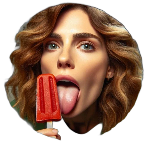 food, face, staff, umbrella transparent PNG cut-out