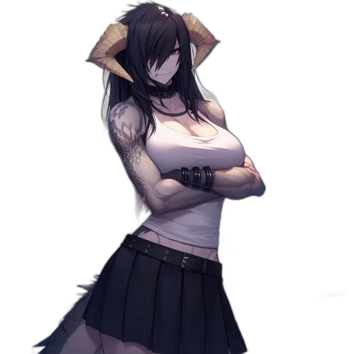 staff, dress, creature, animal transparent PNG cut-out