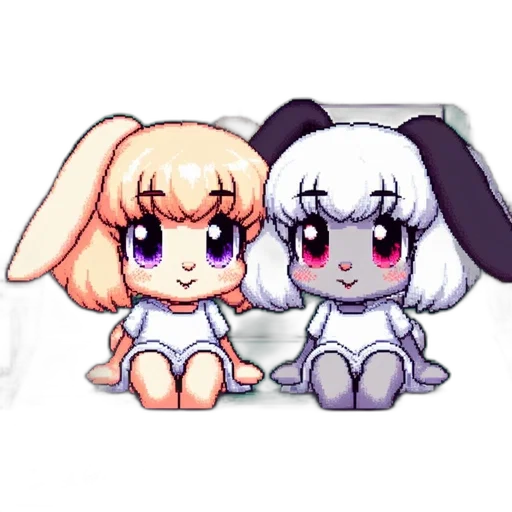 pixel art, anime, cartoon, concept art transparent PNG cut-out