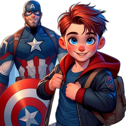 comic book art, concept art, cartoon, pixel art transparent PNG cut-out