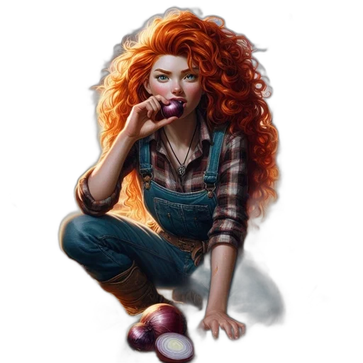 fantasy art, comic book art, concept art, photorealistic transparent PNG cut-out