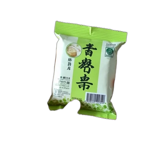 food, photorealistic, 3d render, green transparent PNG cut-out