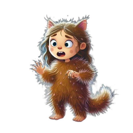 creature, animal, staff, concept art transparent PNG cut-out
