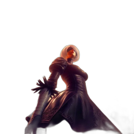 staff, sword, weapon, dress transparent PNG cut-out