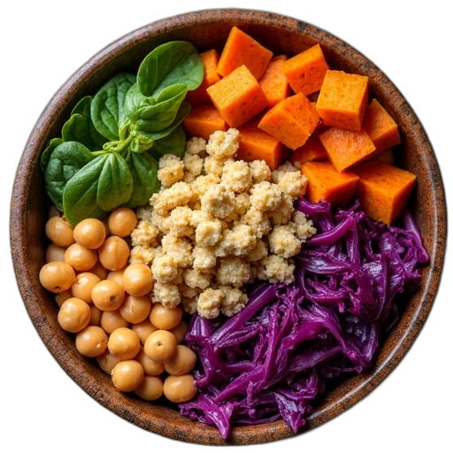 food, colorful, buddha, bowl transparent PNG cut-out