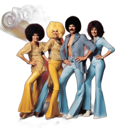 hair, promotional, poster, cheesy transparent PNG cut-out