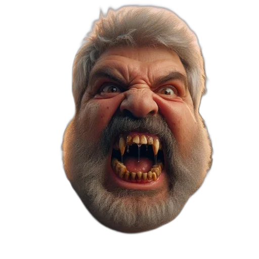 face, mask, creature, animal transparent PNG cut-out