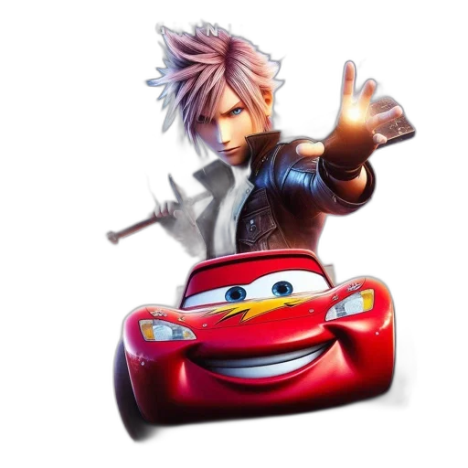 car, weapon, concept art, 3d render transparent PNG cut-out