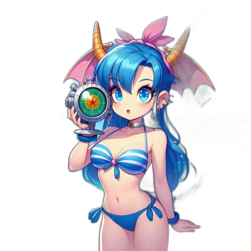 weapon, staff, dragon, robot transparent PNG cut-out