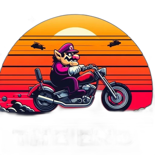 car, pixel art, concept art, vaporwave transparent PNG cut-out