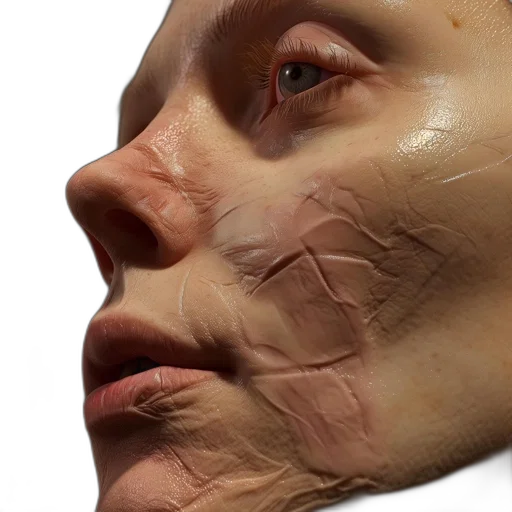face, mask, creature, crown transparent PNG cut-out