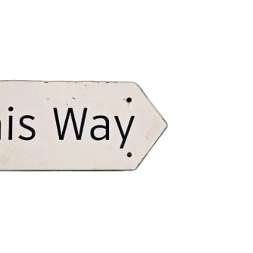 white, arrow, sign, way transparent PNG cut-out