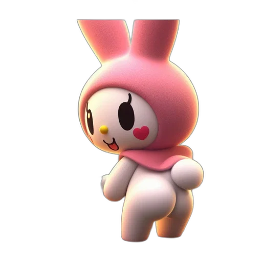 animal, creature, hat, staff transparent PNG cut-out