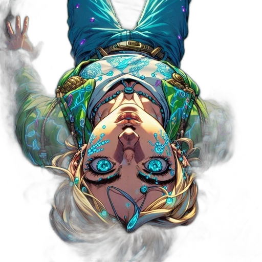 face, mask, creature, hair transparent PNG cut-out