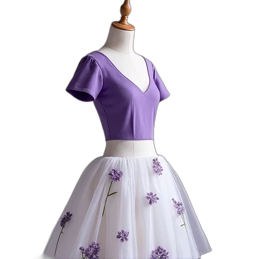dress, 3d render, mannequin, dressed transparent PNG cut-out