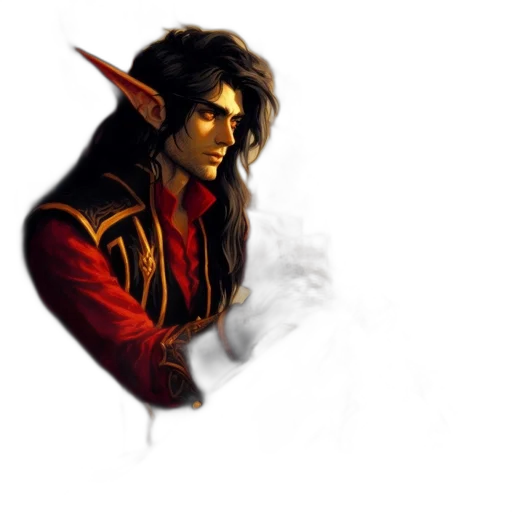 staff, dragon, sword, jacket transparent PNG cut-out