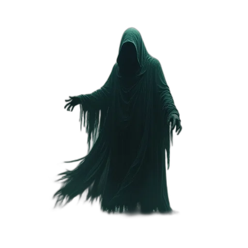 creature, staff, mask, dress transparent PNG cut-out