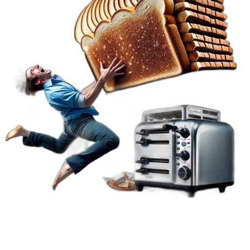 food, furniture, concept art, 3d render transparent PNG cut-out