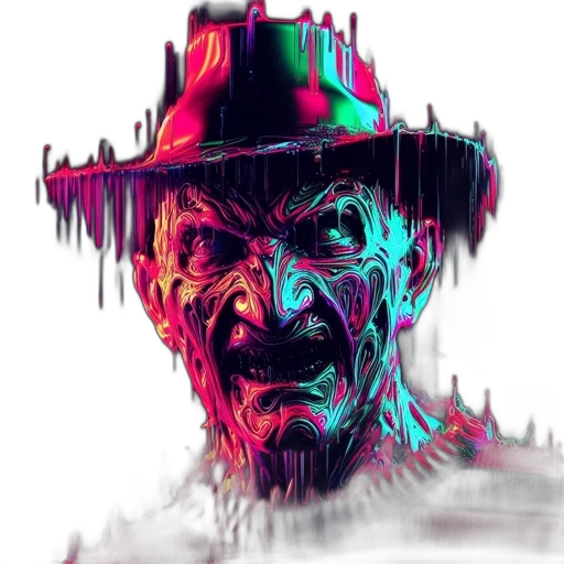 hat, face, mask, comic book art transparent PNG cut-out