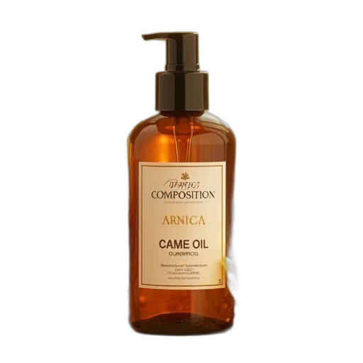 arnica, infused, camel, oil transparent PNG cut-out