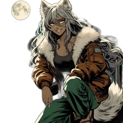 comic book art, concept art, fantasy art, anime transparent PNG cut-out