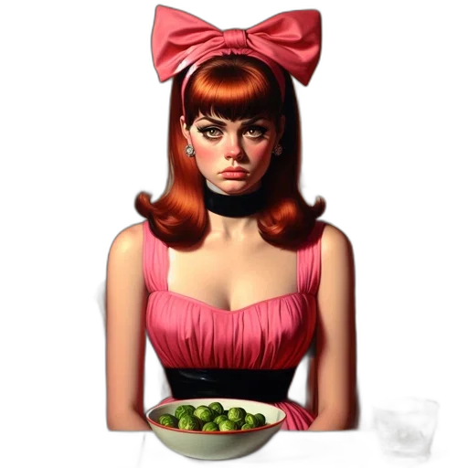 dress, food, face, jewelry transparent PNG cut-out