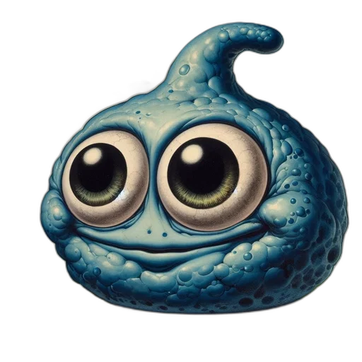 creature, animal, face, staff transparent PNG cut-out