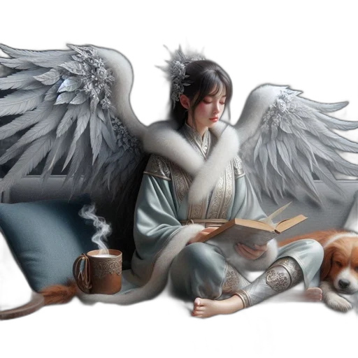 fantasy art, photorealistic, concept art, oil painting transparent PNG cut-out