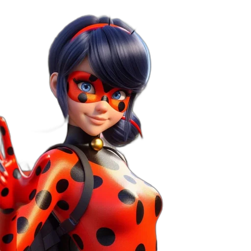 3d render, concept art, comic book art, anime transparent PNG cut-out